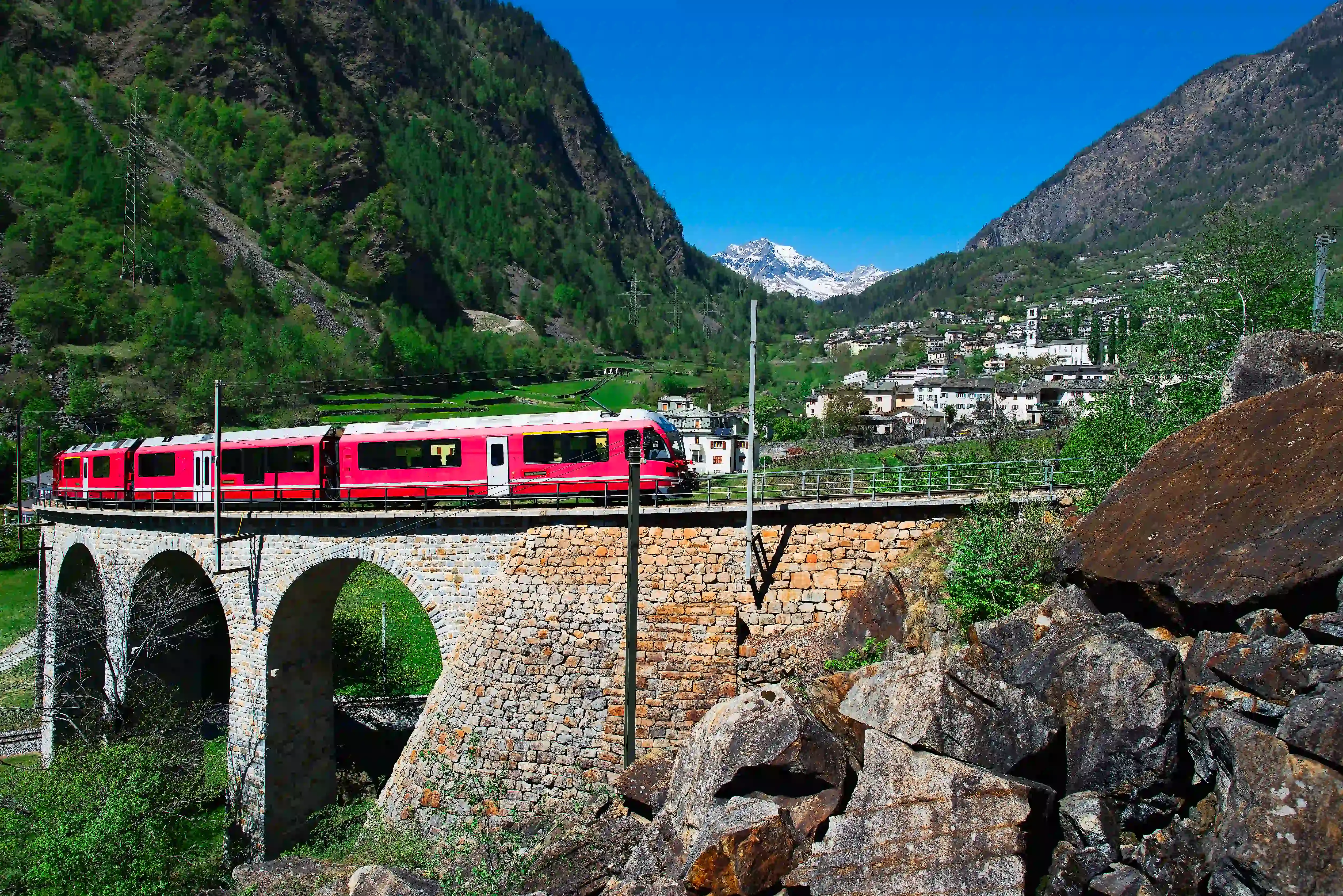 Ankara Çıkışlı Bernina Express ile Alpler'de 5 Ülke Turu